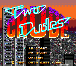Заставка игры Two Crude Dudes